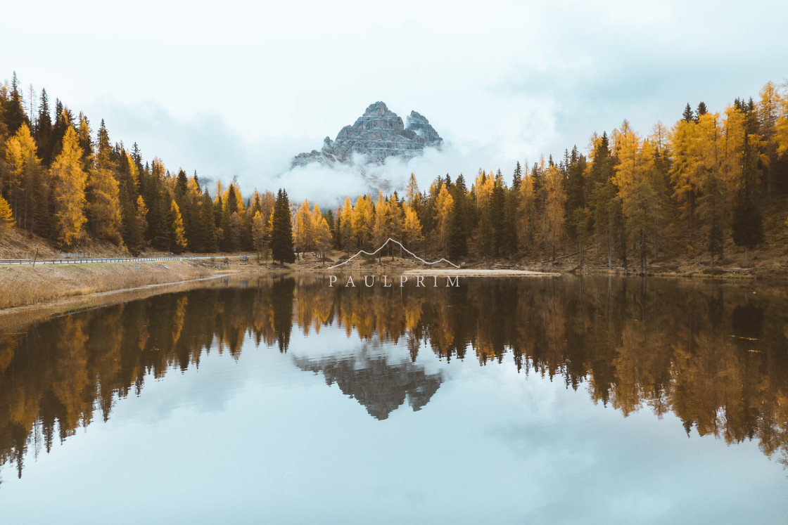 "Lago d'Antorno #1" stock image