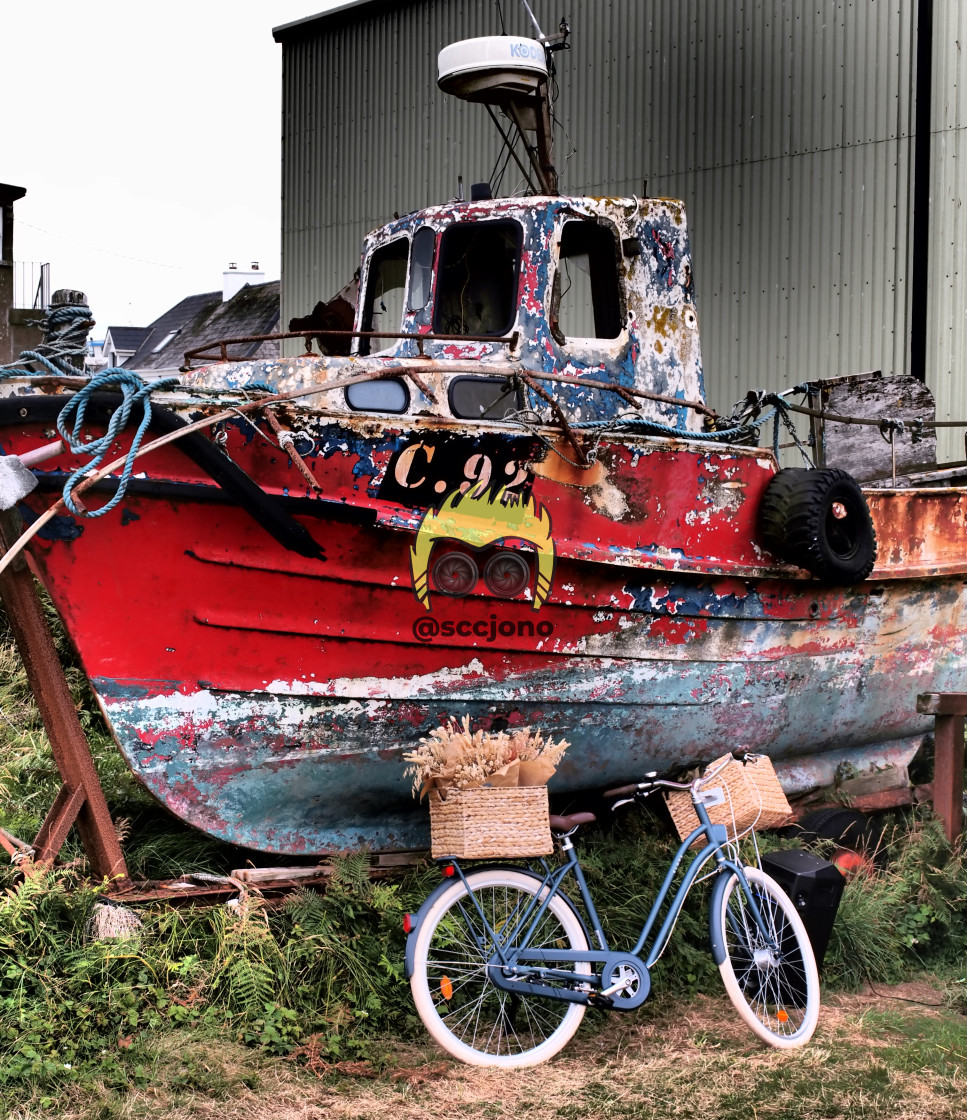 "By Land or Sea" by Jon Hunt - £15.00 "By Land or Sea" stock image