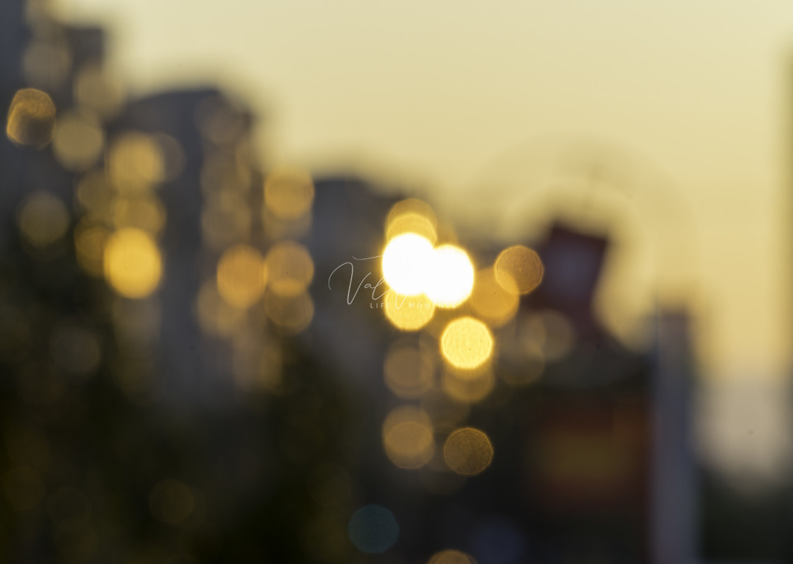 "Blurred Morning" stock image