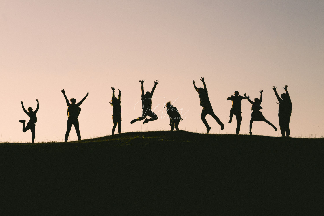 "Jump for Joy" stock image