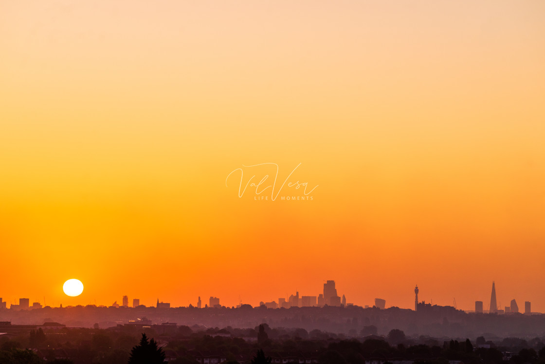 "Good morning London" stock image