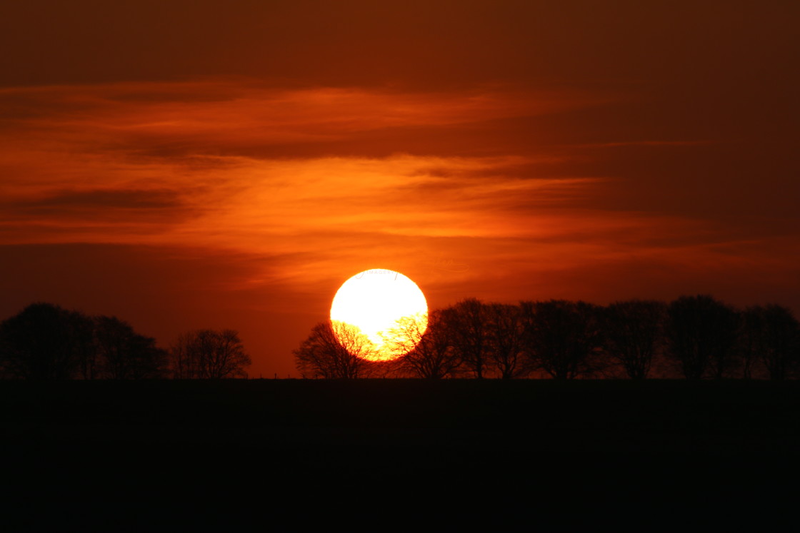 "Good Friday sunrise" stock image