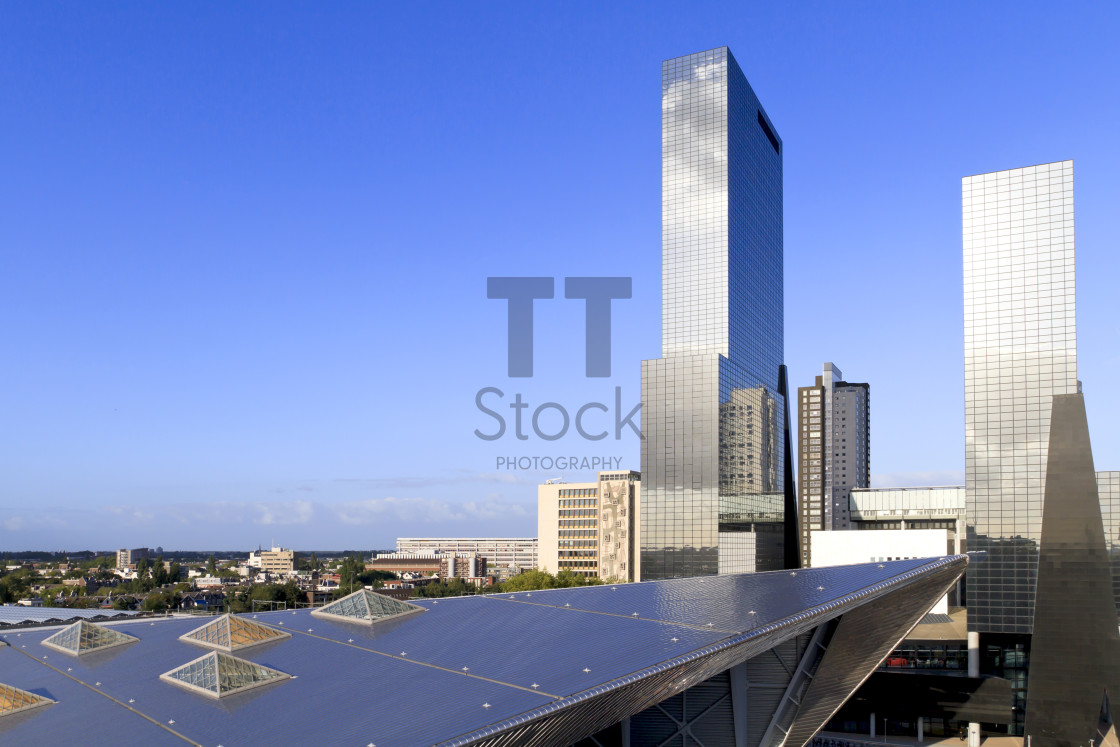 "Rotterdam city skyline 1" by TTStock - $4.90 "Rotterdam city skyline 1" stock image