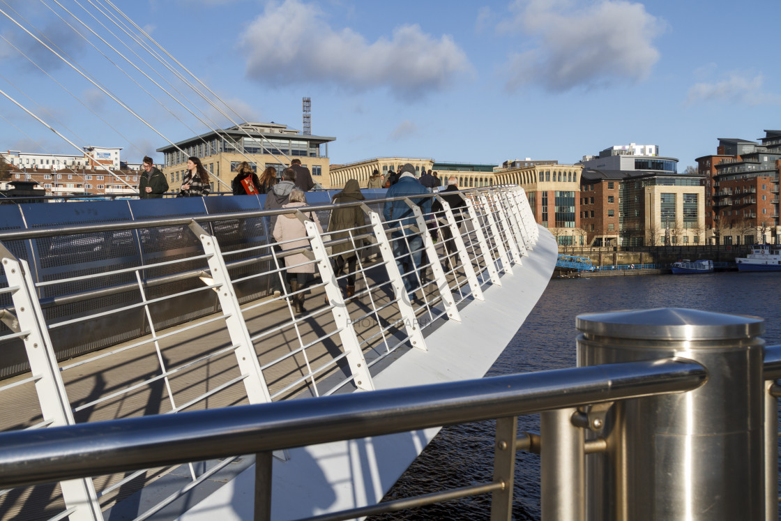 "Millennium Bridge close-up" by TTStock - $5.05 "Millennium Bridge close-up" stock image