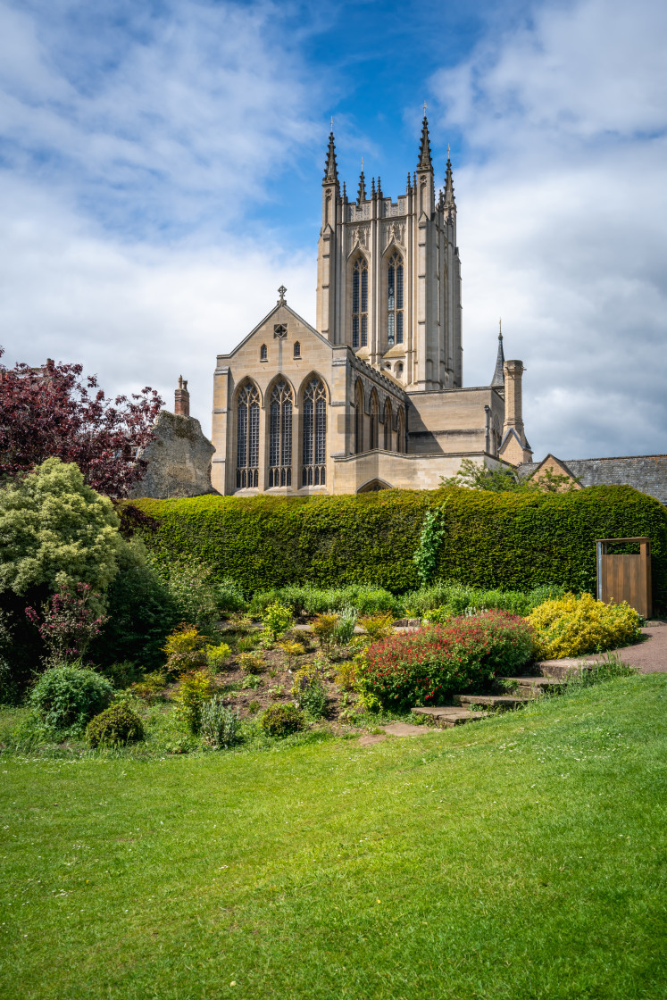 "Millennium Tower and Abbey Gardens" by TTStock - $5.05 "Millennium Tower and Abbey Gardens" stock image