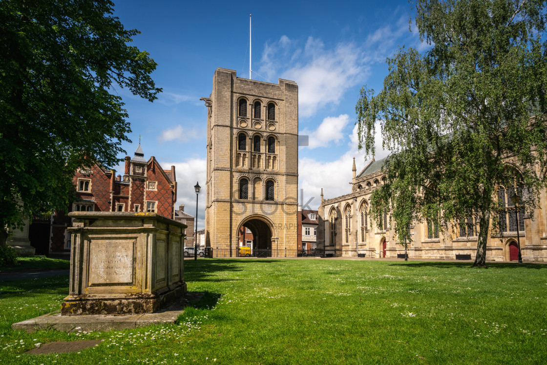 "Norman Tower in Bury St Edmunds market town" by TTStock - $4.88 "Norman Tower in Bury St Edmunds market town" stock image