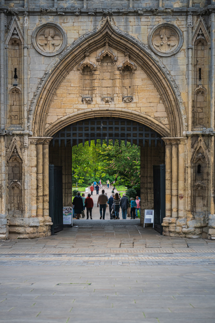 "Abbey Gate on Angel Hill in Bury St. Edmunds" by TTStock - $5.05 "Abbey Gate on Angel Hill in Bury St. Edmunds" stock image