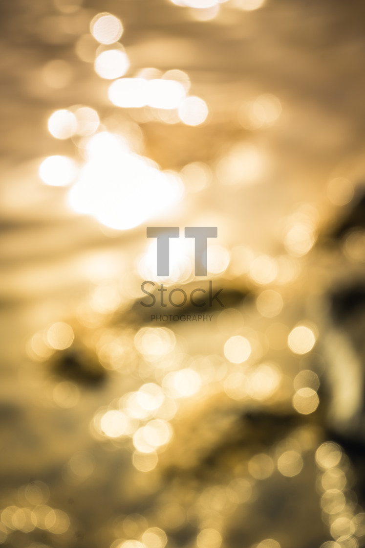 "Bokeh on water surface creating texture background on the coast" by TTStock - $4.88 "Bokeh on water surface creating texture background on the coast" stock image