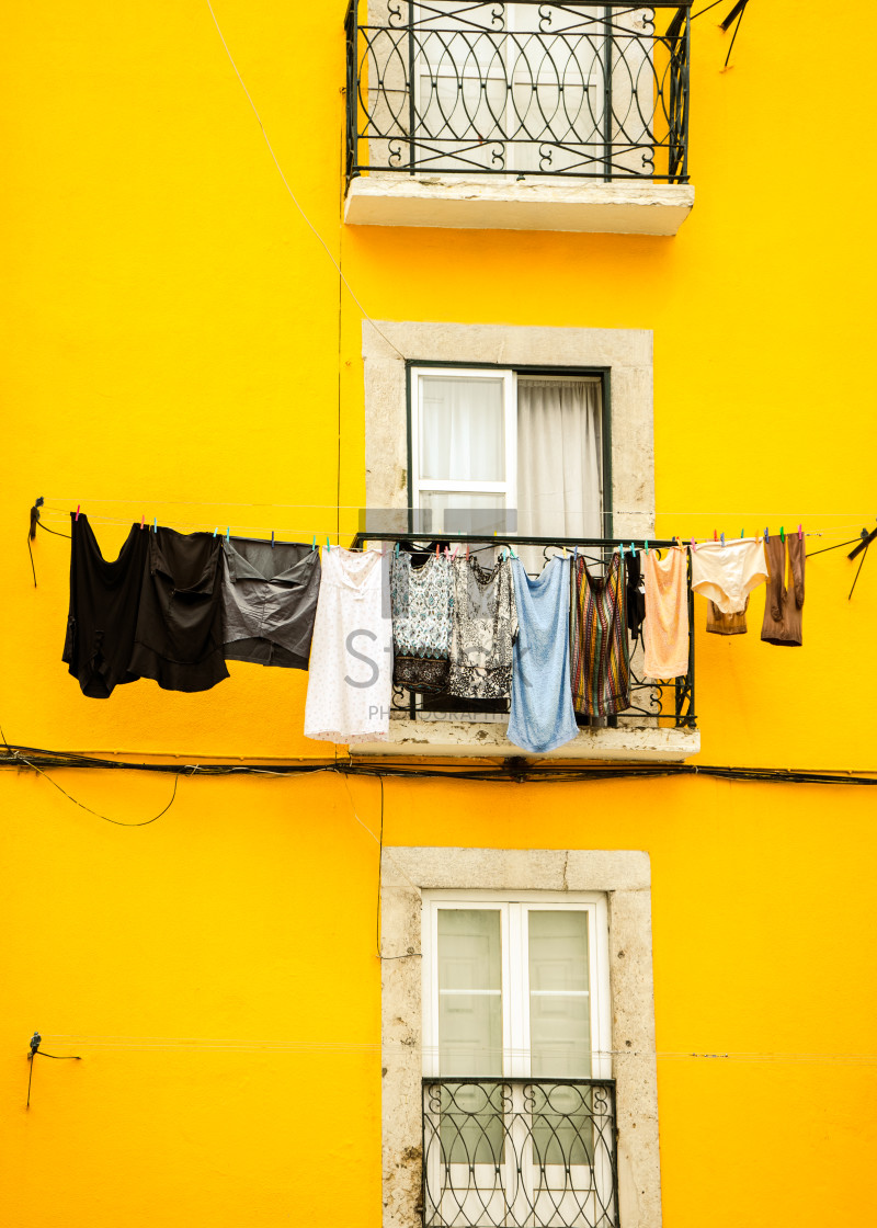 "Impressions Of Portugal - Hanging Out To Dry" by TTStock - $18.36 "Impressions Of Portugal - Hanging Out To Dry" stock image