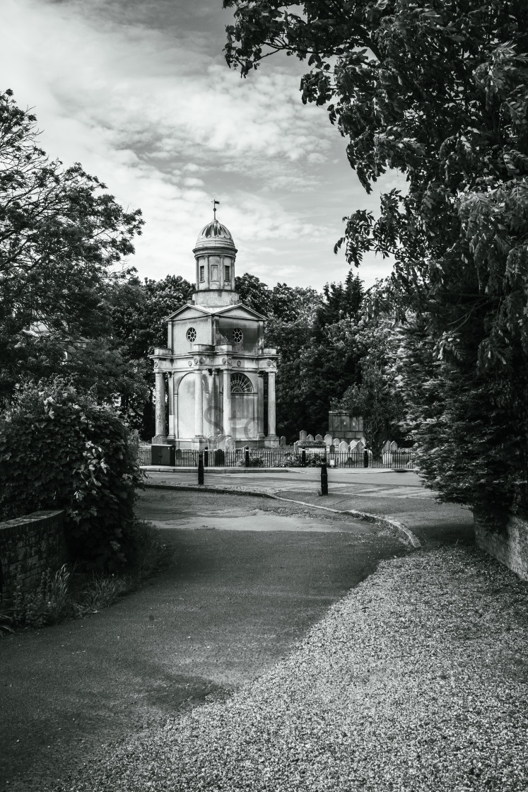 "Black & White England -Mistley Towers near Manningtree in Black & White" by TTStock - $18.36 "Black & White England -Mistley Towers near Manningtree in Black & White" stock image