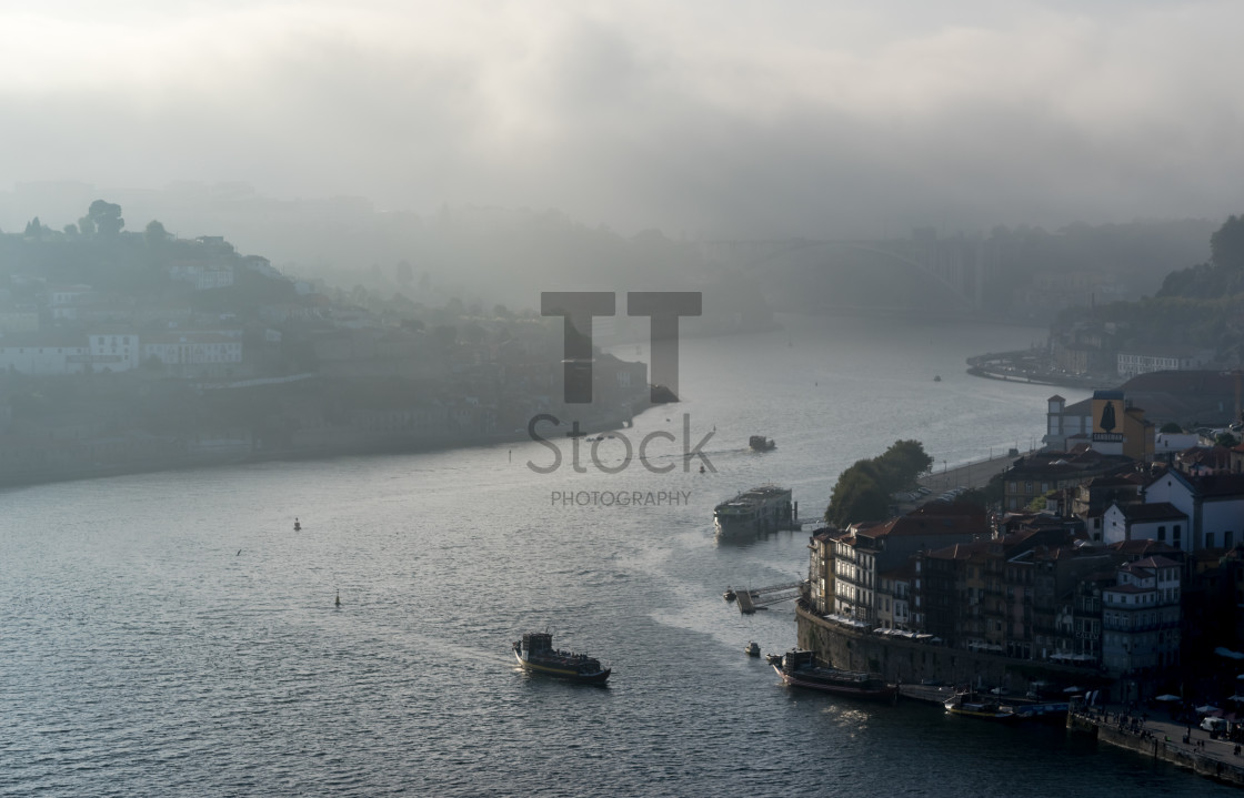 "Impressions Of Portugal - Misty evening in Porto" by TTStock - $18.36 "Impressions Of Portugal - Misty evening in Porto" stock image