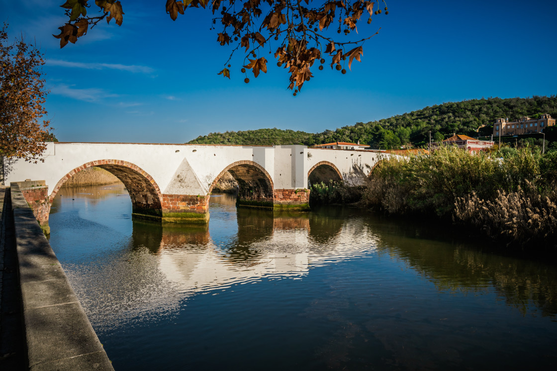 "Impressions Of Portugal - Ancient Roman bridge over the River Arade" by TTStock - $18.36 "Impressions Of Portugal - Ancient Roman bridge over the River Arade" stock image