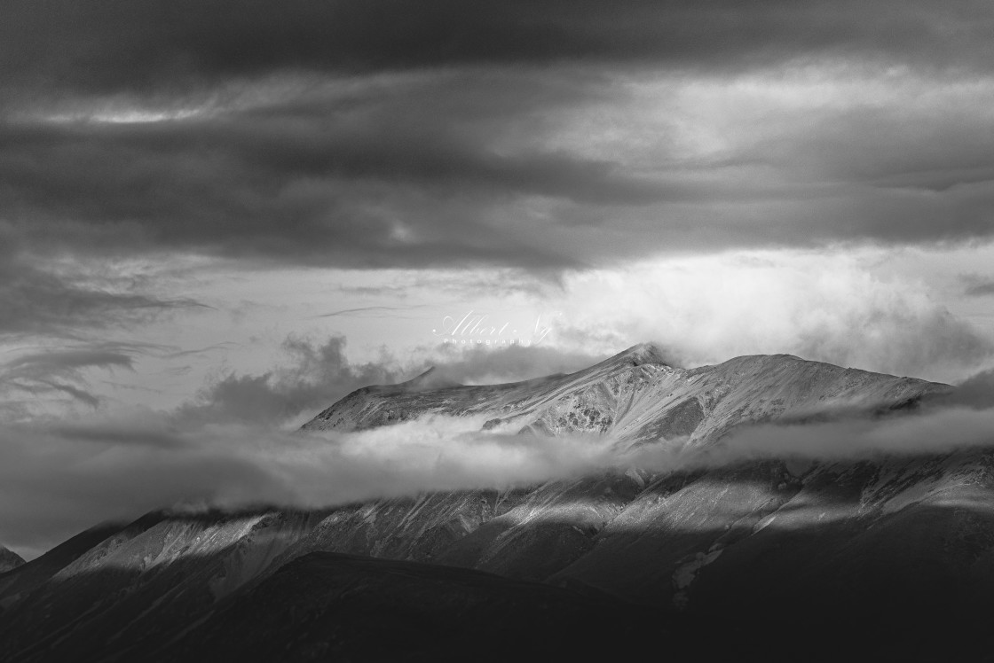 "Mount Dobson - Tekapo - New Zealand" stock image