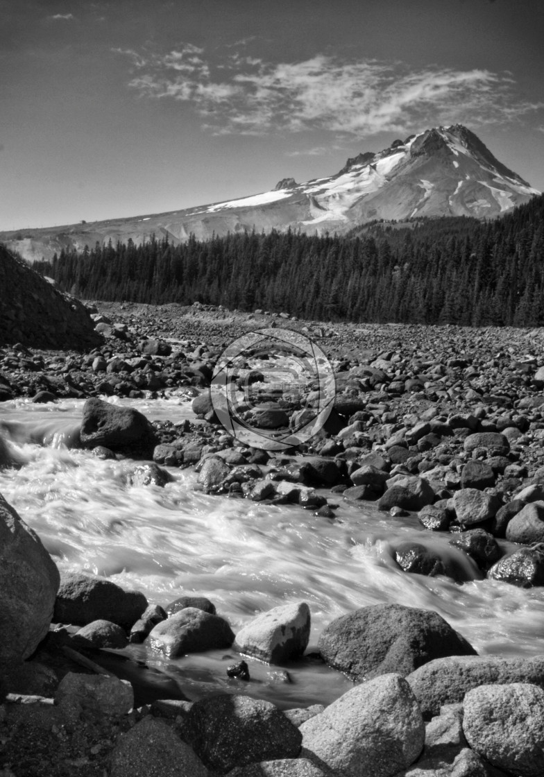 "Mt. Hood" by John Griffiths - £20.15 "Mt. Hood" stock image