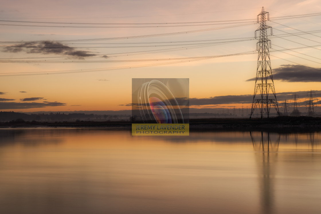 "Sunset over the River Forth" by Jeremy Lavender Photography - $37.29 "Sunset over the River Forth" stock image