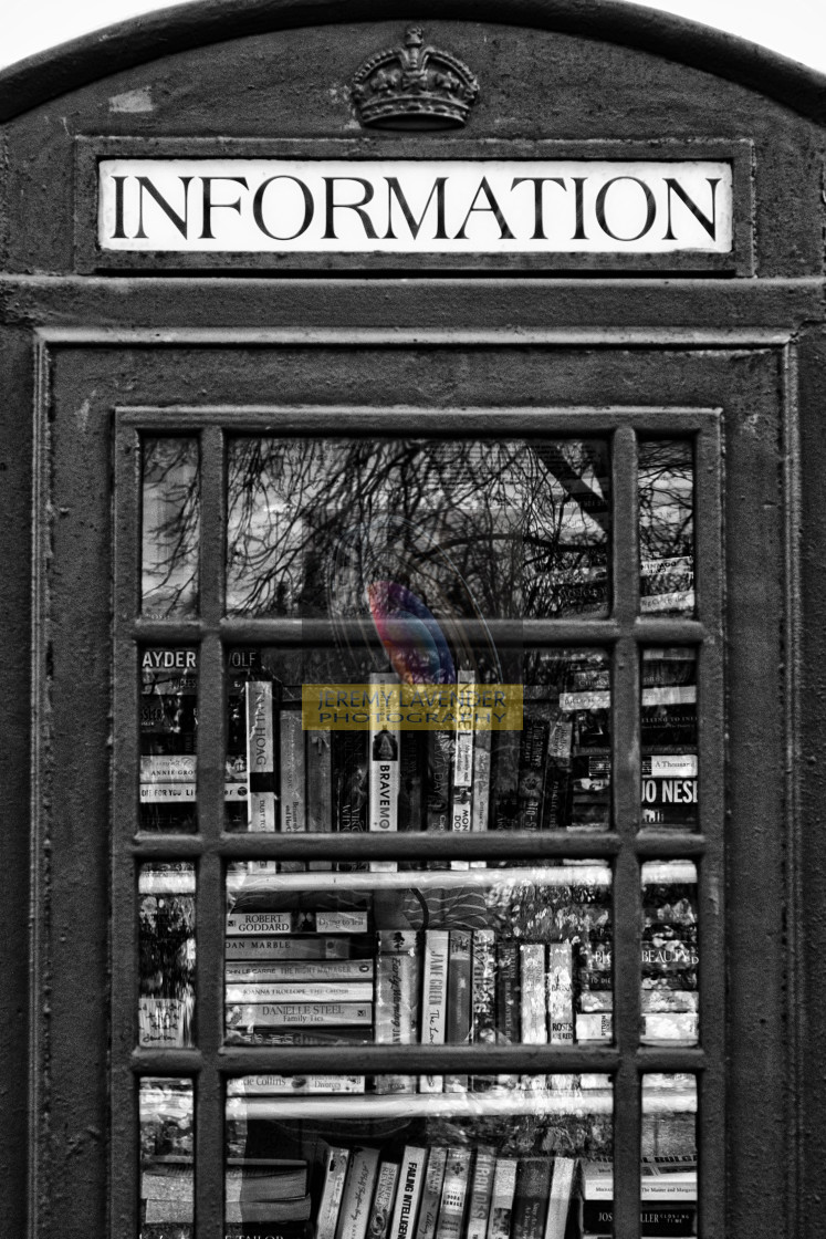 "Converted Phone Box" by Jeremy Lavender Photography - $37.01 "Converted Phone Box" stock image