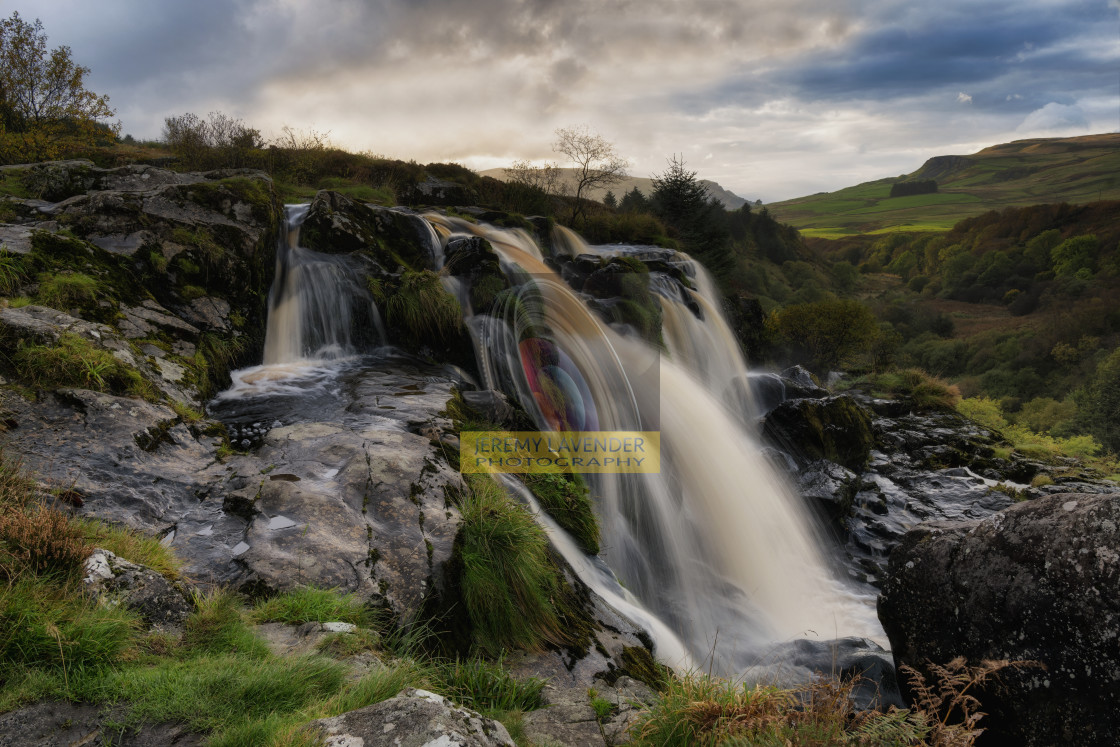 "The Loup of Fintry waterfall" by Jeremy Lavender Photography - $37.01 "The Loup of Fintry waterfall" stock image