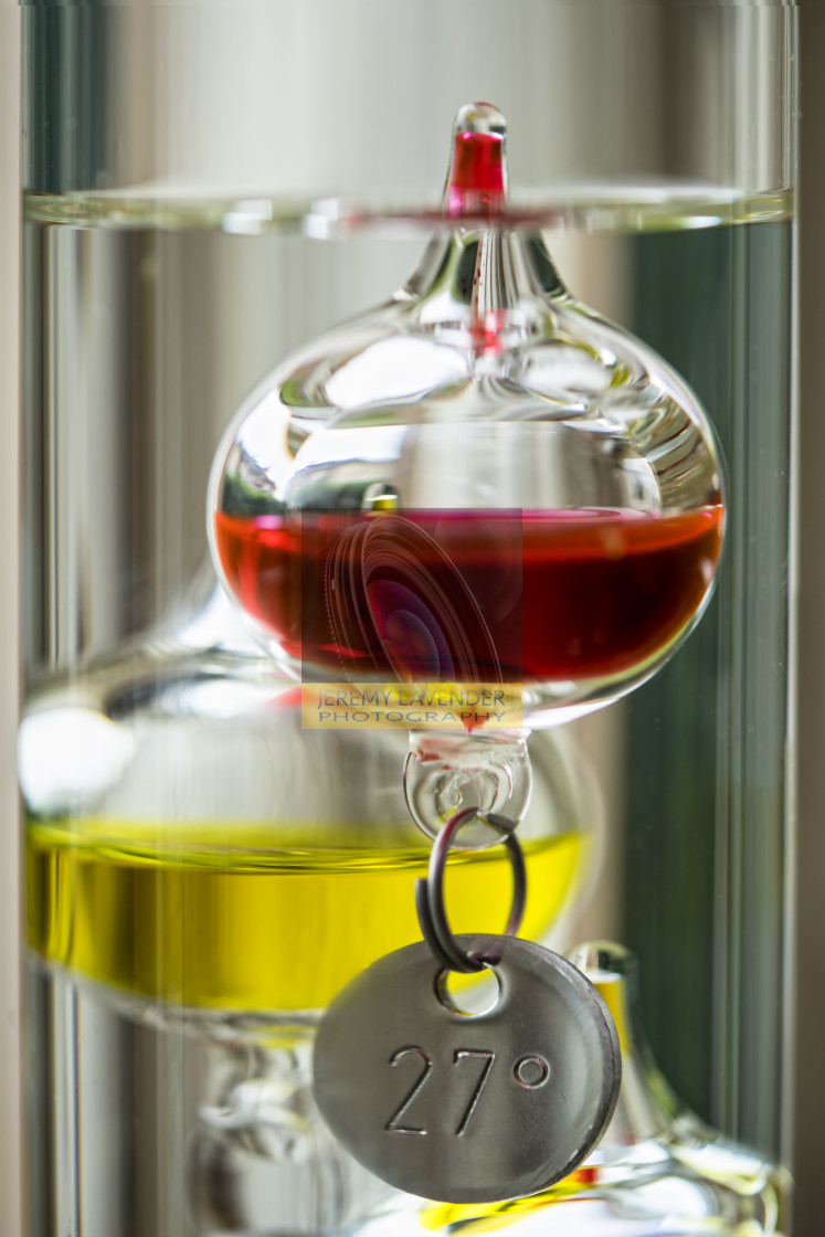 "Galileo Thermometer" by Jeremy Lavender Photography - $37.01 "Galileo Thermometer" stock image