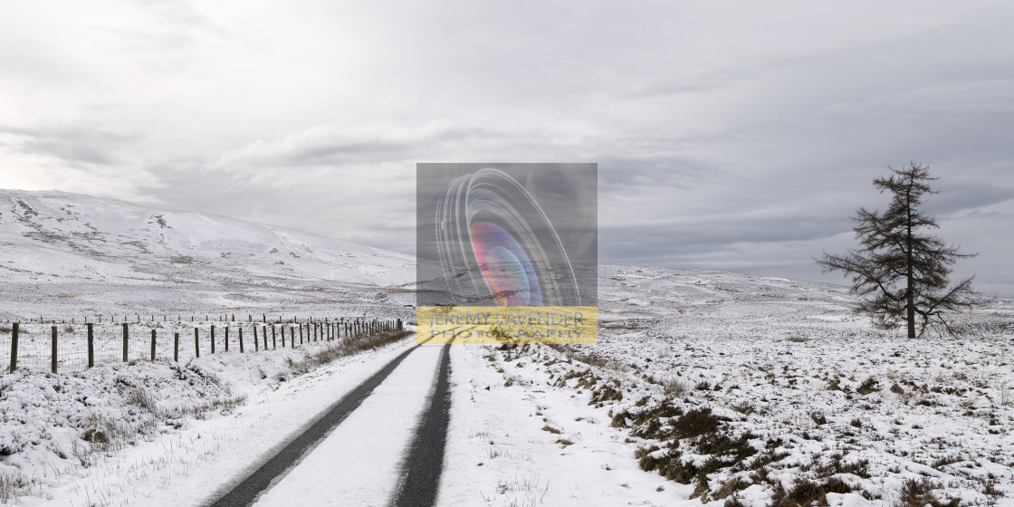 "Winter drive in the Ochill Hills" by Jeremy Lavender Photography - $37.29 "Winter drive in the Ochill Hills" stock image
