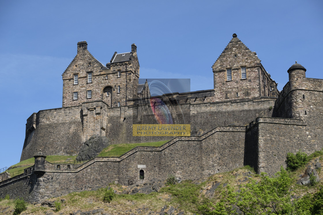 "Edinburgh Castle" by Jeremy Lavender Photography - $37.29 "Edinburgh Castle" stock image