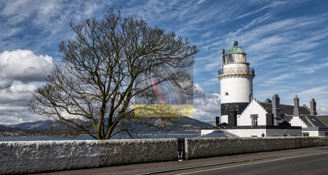 "Cloch Lighthouse at Gourock" by Jeremy Lavender Photography - $37.01 "Cloch Lighthouse at Gourock" stock image