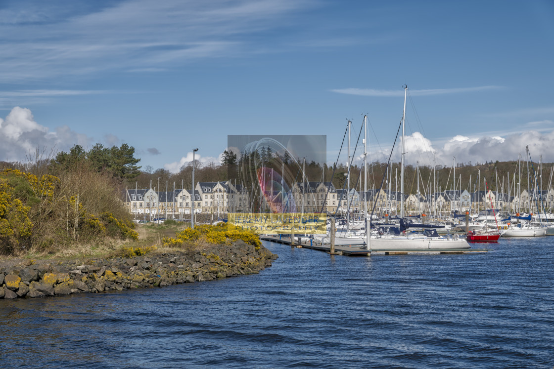 "Kip Village Marina" by Jeremy Lavender Photography - $36.96 "Kip Village Marina" stock image