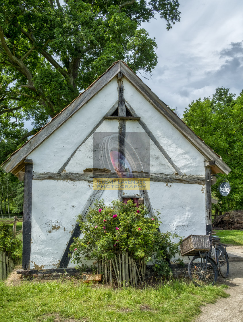 "Old bakery house in Bokrijk" by Jeremy Lavender Photography - $37.29 "Old bakery house in Bokrijk" stock image