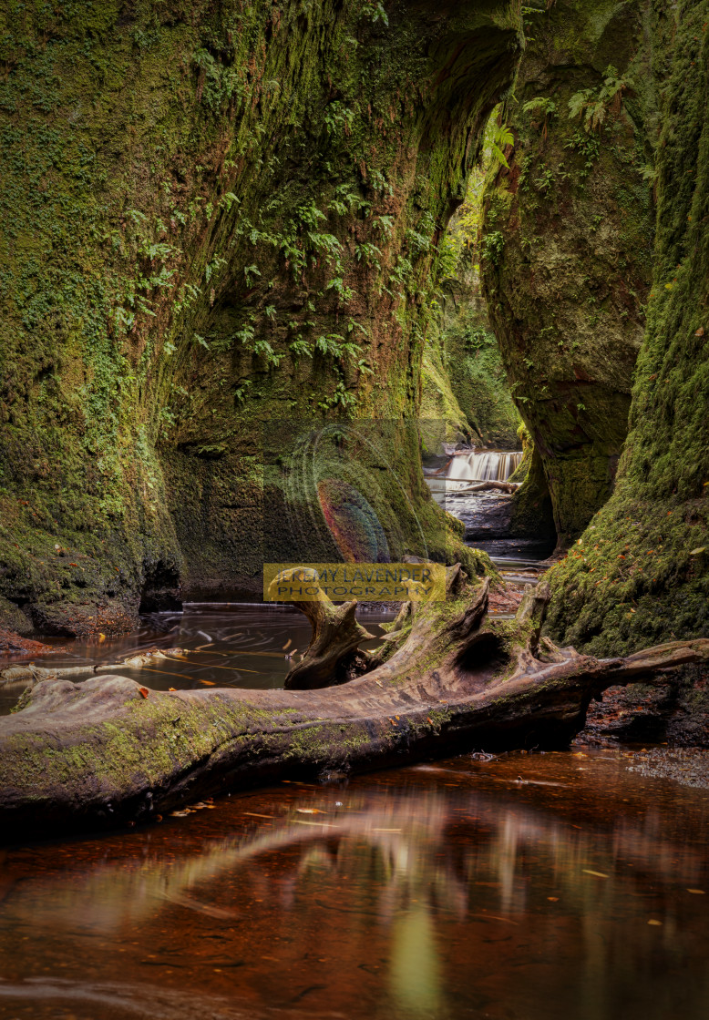 "The Devil Pulpit at Finnich Glen" by Jeremy Lavender Photography - $36.96 "The Devil Pulpit at Finnich Glen" stock image