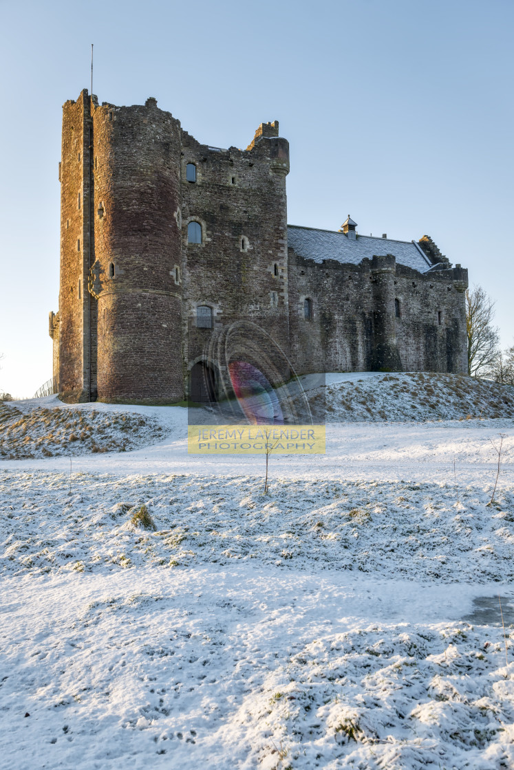 "Doune Castle in Scotland" by Jeremy Lavender Photography - $36.96 "Doune Castle in Scotland" stock image