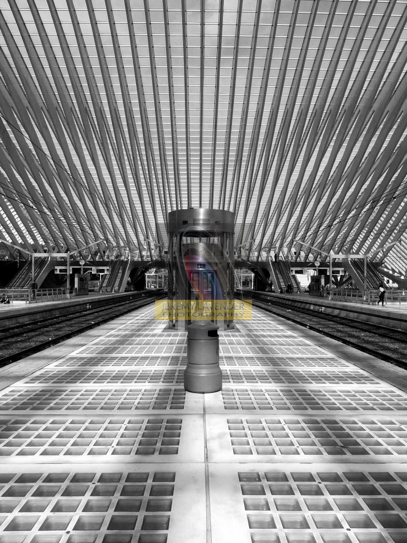 "Liège-Guillemins railway station" by Jeremy Lavender Photography - $37.01 "Liège-Guillemins railway station" stock image