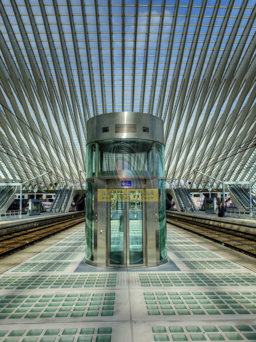 "Liège-Guillemins railway station" by Jeremy Lavender Photography - $37.29 "Liège-Guillemins railway station" stock image