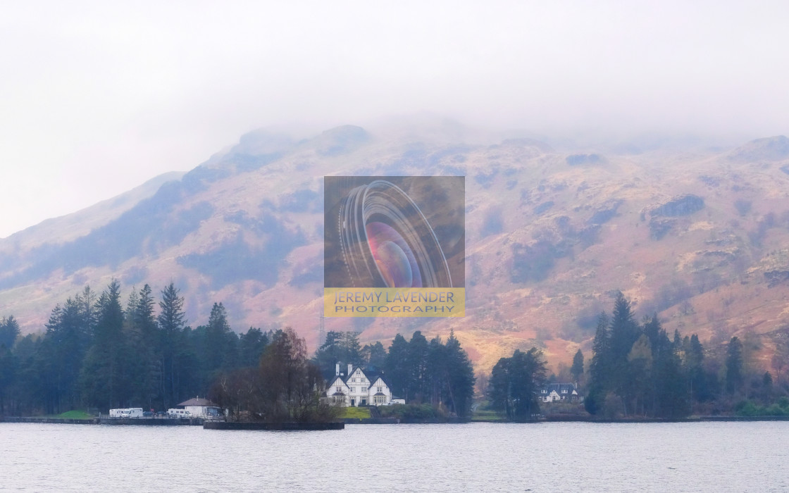 "Stronachlachar from Loch Katrine" by Jeremy Lavender Photography - $37.01 "Stronachlachar from Loch Katrine" stock image