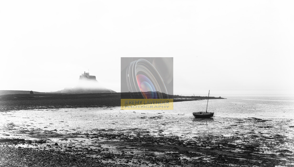 "Lindisfarne Castle" by Jeremy Lavender Photography - $37.29 "Lindisfarne Castle" stock image