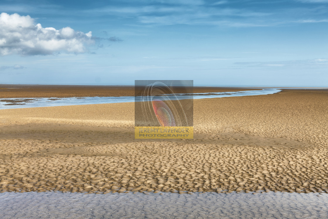 "Low tide at Holy Island" by Jeremy Lavender Photography - $37.01 "Low tide at Holy Island" stock image
