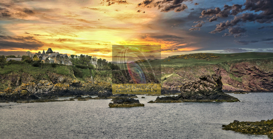 "St Abbs in Scotland" by Jeremy Lavender Photography - $37.29 "St Abbs in Scotland" stock image
