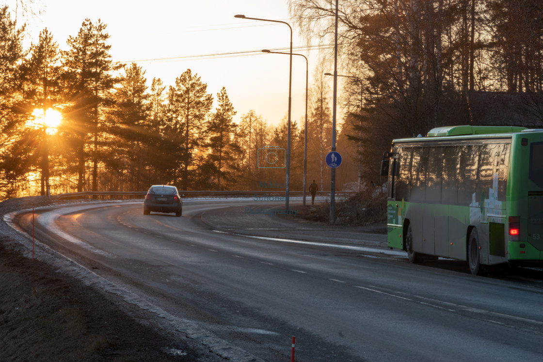 "Bus Jyvaskyla" stock image