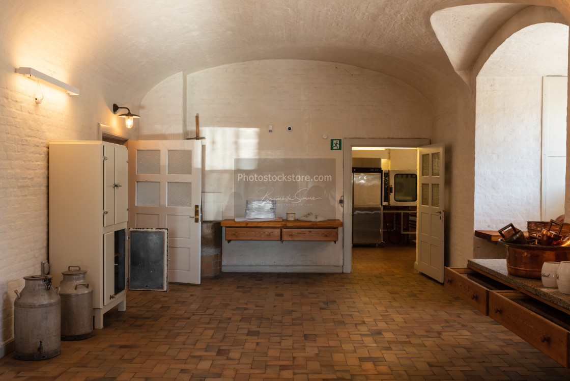 "Antique kitchen for professional use" by Brambilla Simone - £6.87 "Antique kitchen for professional use" stock image