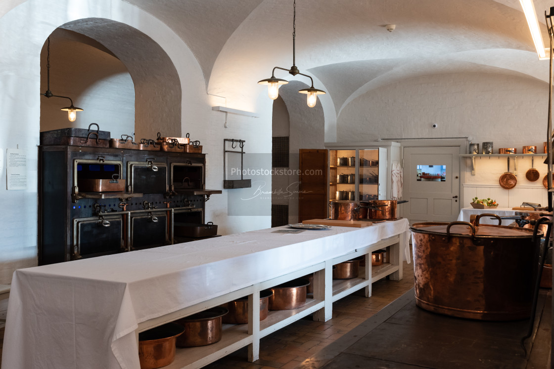 "Antique kitchen for professional use" by Brambilla Simone - £6.87 "Antique kitchen for professional use" stock image