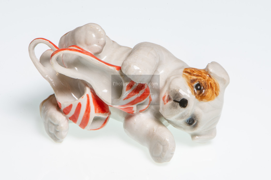 "Miniature depicting an English Bulldog" by Brambilla Simone - £6.87 "Miniature depicting an English Bulldog" stock image