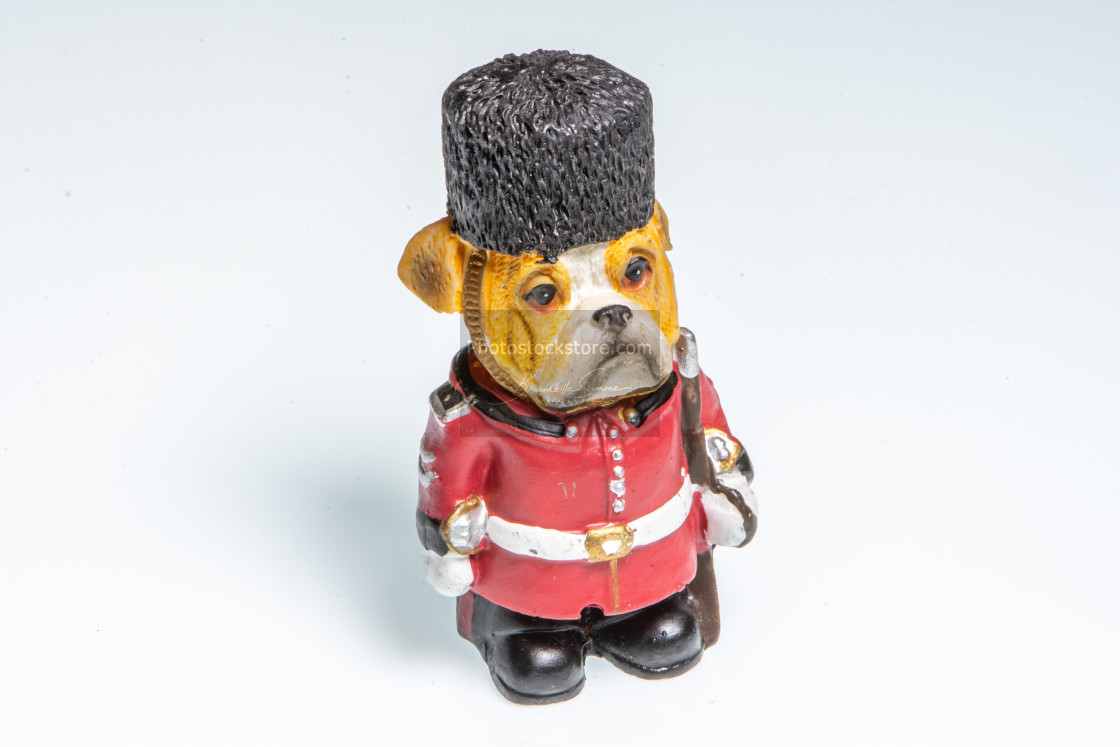 "Miniature depicting an English Bulldog" by Brambilla Simone - £6.87 "Miniature depicting an English Bulldog" stock image