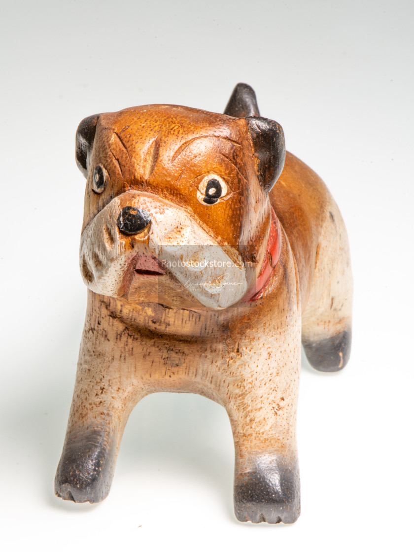 "Miniature depicting an English Bulldog" by Brambilla Simone - £6.87 "Miniature depicting an English Bulldog" stock image