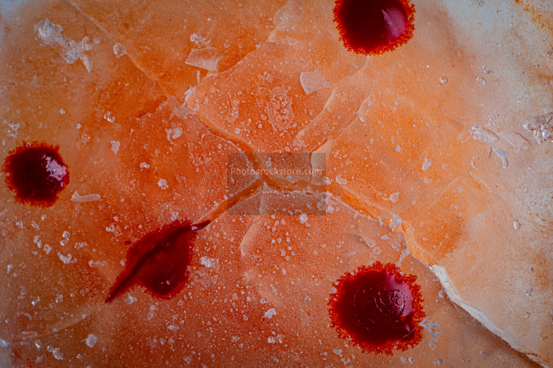 "Image of blood-colored liquids mixed with other organic fluids" by Brambilla Simone - £6.87 "Image of blood-colored liquids mixed with other organic fluids" stock image