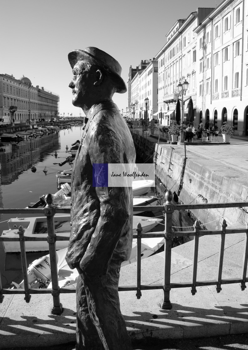 "James Joyce in Trieste" stock image