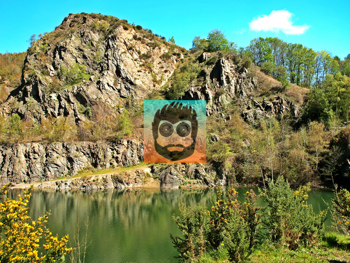 "Gullet Quarry" stock image