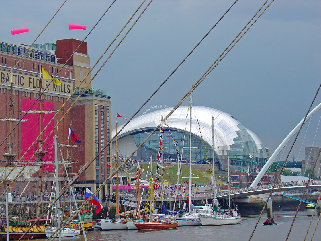 "Tall Ships Race Newcastle Gateshead" stock image