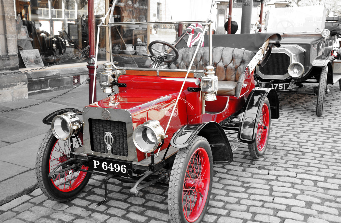 "1906 Rover 6HP Tourer" stock image