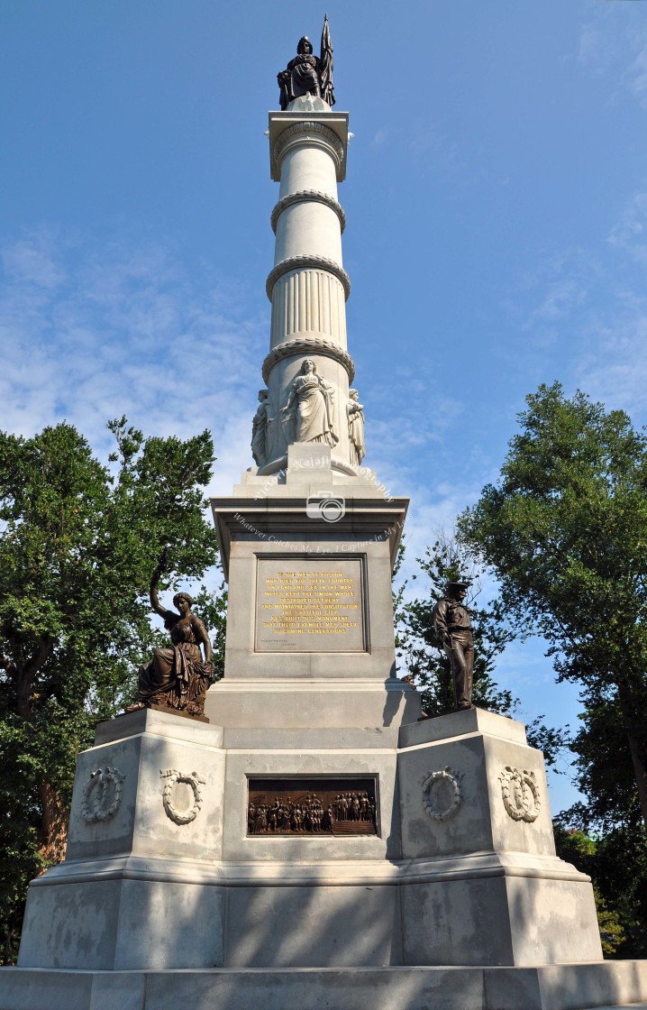 "Soldiers and Sailors Monument" stock image