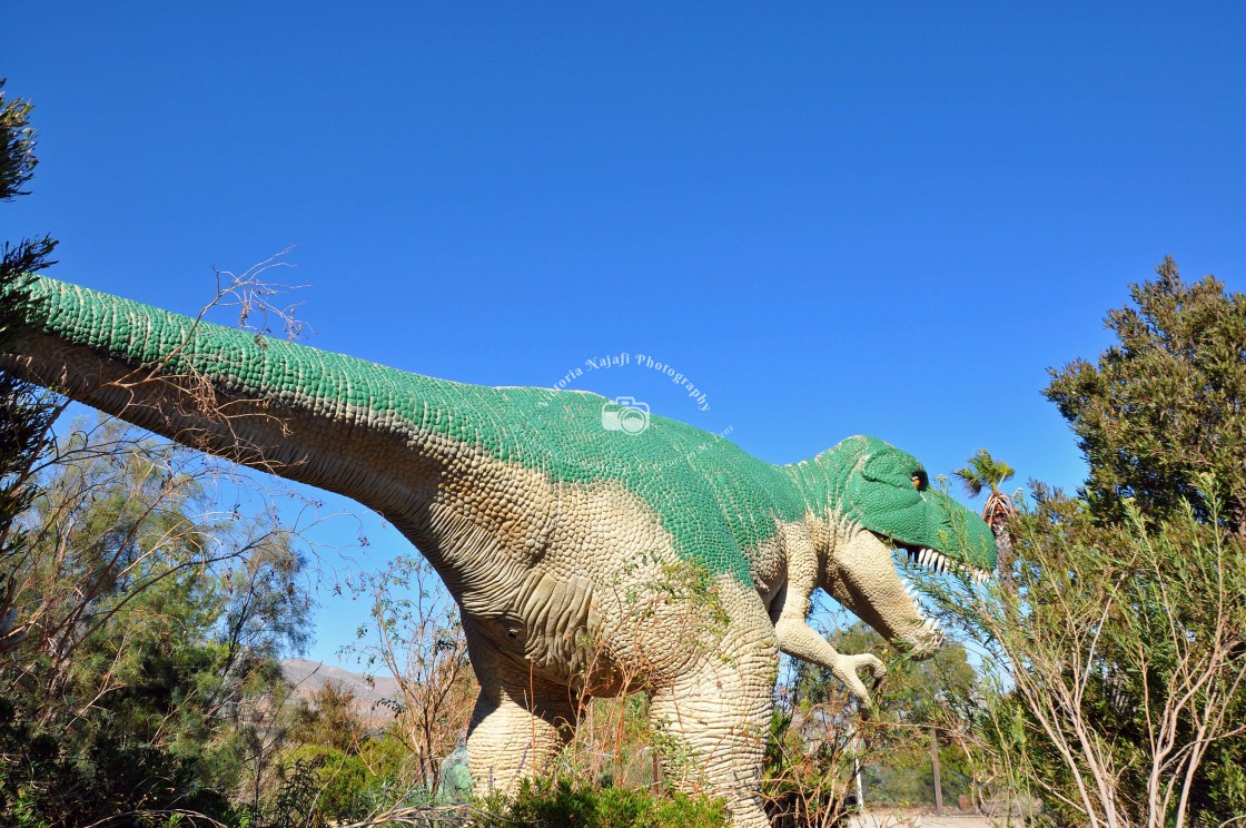 "Cabazon Dinosaurs" stock image
