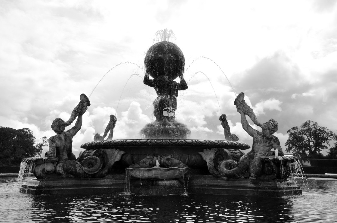 "The Atlas Fountain" stock image