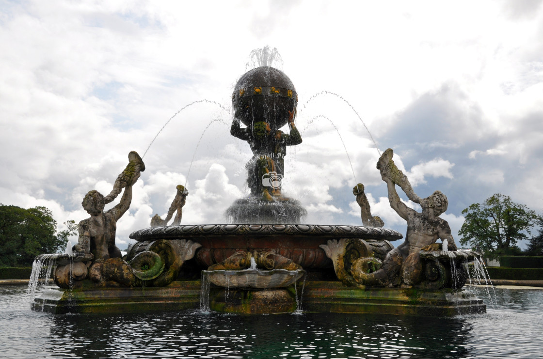 "The Atlas Fountain" stock image